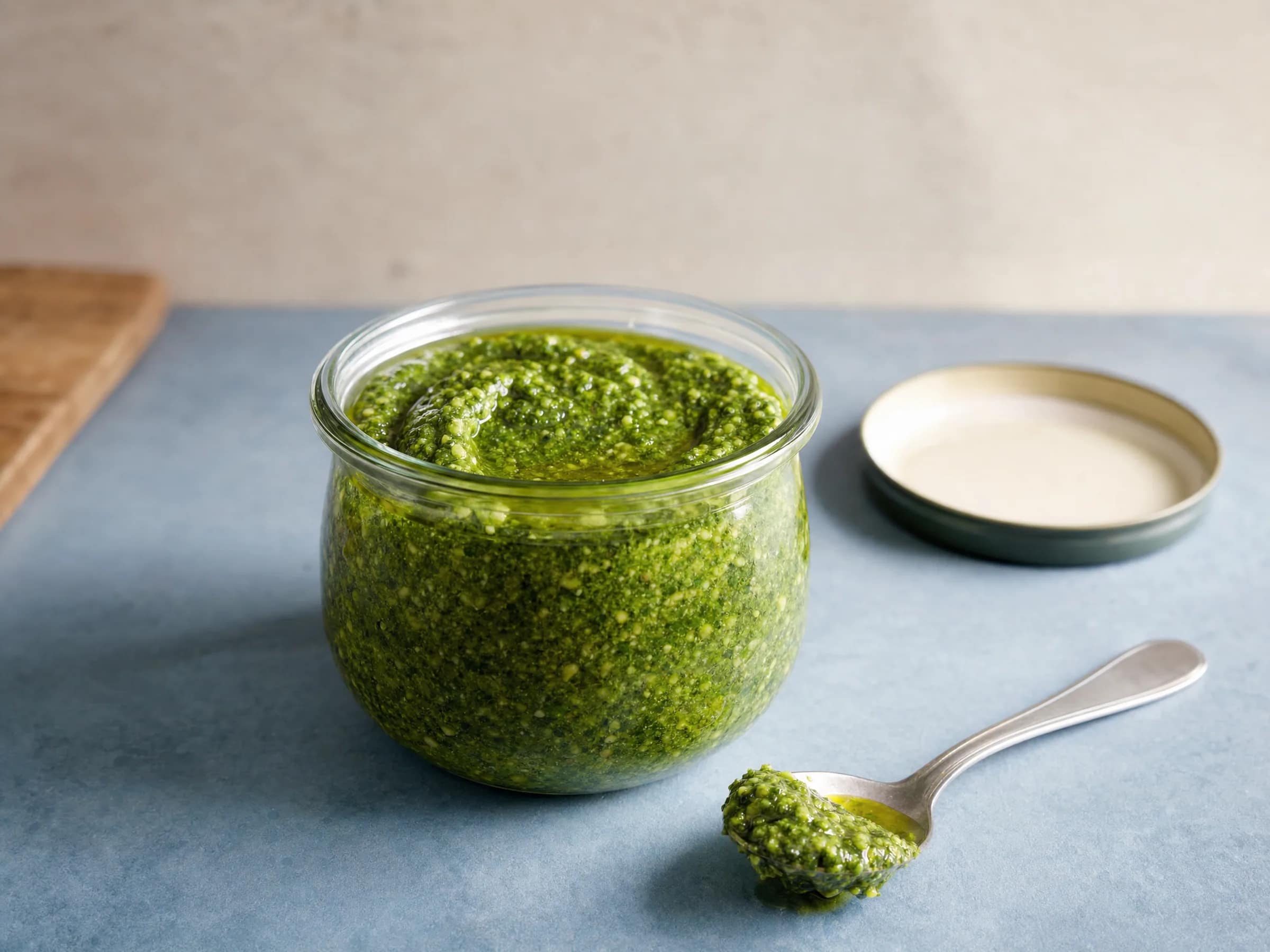 Basilikum-Pesto selber machen – Pesto Genovese mit Pinienkernen