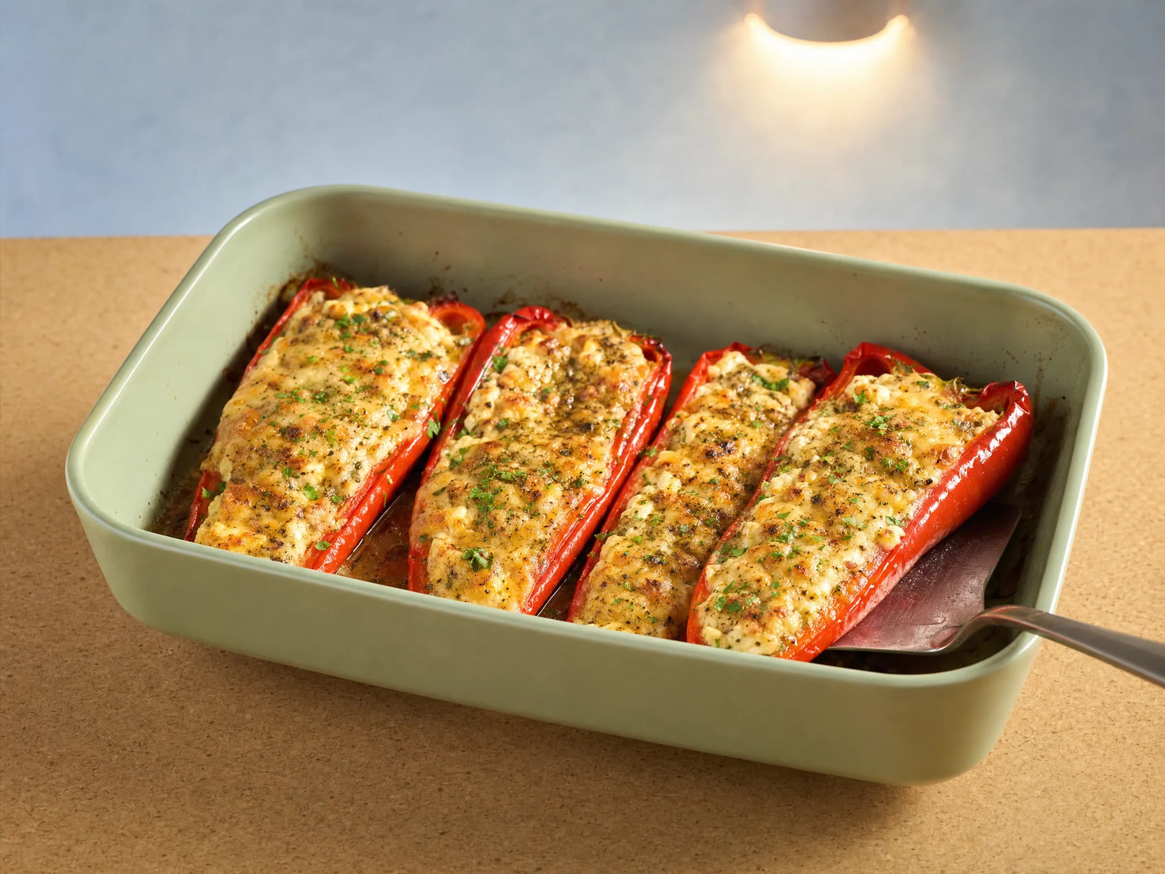 Ein fertig angerichtetes Rezept aus dem Plany Rezeptarchiv.